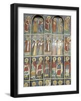 Painted Monastery of Sucevita, Moldavia, Southern Bucovina, Romania, Europe-Gary Cook-Framed Photographic Print