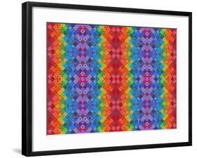 Painted Patchwork, 2013-Jane Tattersfield-Framed Giclee Print