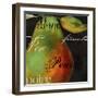 Painted Pear I-null-Framed Giclee Print