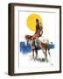 "Painted Pony,"October 24, 1931-William Henry Dethlef Koerner-Framed Giclee Print