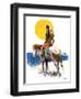 "Painted Pony,"October 24, 1931-William Henry Dethlef Koerner-Framed Giclee Print