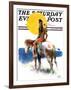 "Painted Pony," Saturday Evening Post Cover, October 24, 1931-William Henry Dethlef Koerner-Framed Giclee Print
