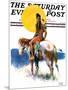 "Painted Pony," Saturday Evening Post Cover, October 24, 1931-William Henry Dethlef Koerner-Mounted Giclee Print