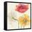 Painted Poppies V-Katie Pertiet-Framed Stretched Canvas