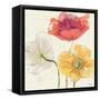 Painted Poppies V-Katie Pertiet-Framed Stretched Canvas