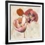 Painted Poppies-Marietta Cohen-Framed Art Print