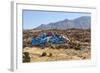 Painted Rocks, Work of the Belgian Artist Jean Veran, Aguerd Oudad-Doug Pearson-Framed Photographic Print