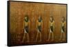 Painted Sarcophagus of Thutmosis IV-null-Framed Stretched Canvas