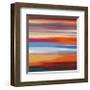 Painted Skies 1-Mary Johnston-Framed Giclee Print