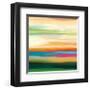 Painted Skies 3-Mary Johnston-Framed Giclee Print