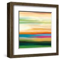 Painted Skies 3-Mary Johnston-Framed Giclee Print