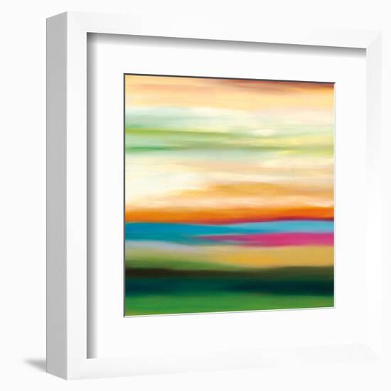 Painted Skies 3-Mary Johnston-Framed Giclee Print