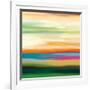 Painted Skies 3-Mary Johnston-Framed Giclee Print