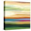 Painted Skies 3-Mary Johnston-Stretched Canvas