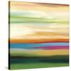 Painted Skies 3-Mary Johnston-Stretched Canvas