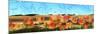 Painted Sky Panorama-Tina Lavoie-Mounted Giclee Print