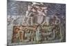 Painted Stucco Frieze, 55 Feet Long, Inside Structure I-Richard Maschmeyer-Mounted Photographic Print