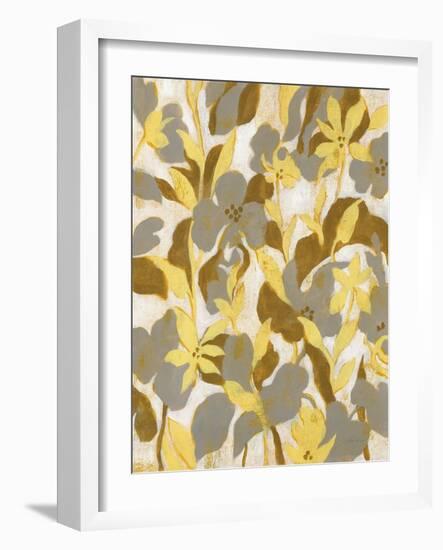 Painted Tropical Screen II-Silvia Vassileva-Framed Art Print