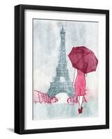 Painted Walk Away Mate-OnRei-Framed Art Print