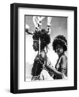 Painted Warriors, Papua, New Guinea, 1936-Sport & General-Framed Giclee Print