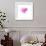 Painted Watercolor Heart-lozas-Framed Art Print displayed on a wall