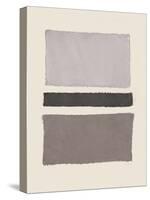 Painted Weaving IV Neutral-Piper Rhue-Stretched Canvas
