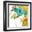 Painted Whimsy V-Jennifer Goldberger-Framed Art Print