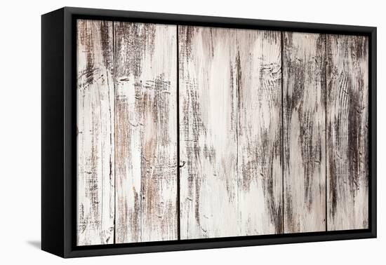 Painted Wood Background-oksix-Framed Stretched Canvas