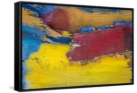 Painted Wood-Kathy Mahan-Framed Stretched Canvas