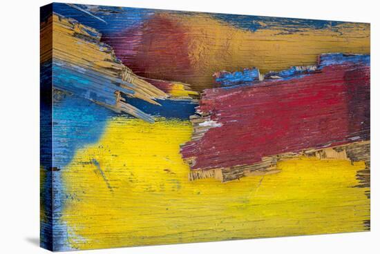 Painted Wood-Kathy Mahan-Stretched Canvas