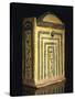 Painted Wooden Model of Temple of Goddess Neith at Sais-null-Stretched Canvas