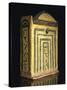 Painted Wooden Model of Temple of Goddess Neith at Sais-null-Stretched Canvas