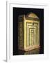 Painted Wooden Model of Temple of Goddess Neith at Sais-null-Framed Giclee Print