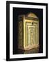 Painted Wooden Model of Temple of Goddess Neith at Sais-null-Framed Giclee Print