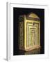 Painted Wooden Model of Temple of Goddess Neith at Sais-null-Framed Giclee Print