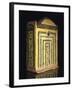 Painted Wooden Model of Temple of Goddess Neith at Sais-null-Framed Giclee Print