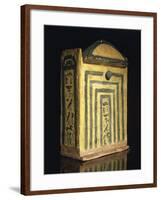 Painted Wooden Model of Temple of Goddess Neith at Sais-null-Framed Giclee Print