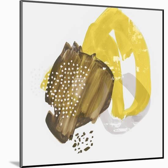 Painted Yellow I-PI Studio-Mounted Art Print