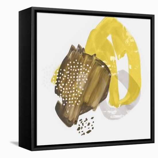 Painted Yellow I-PI Studio-Framed Stretched Canvas
