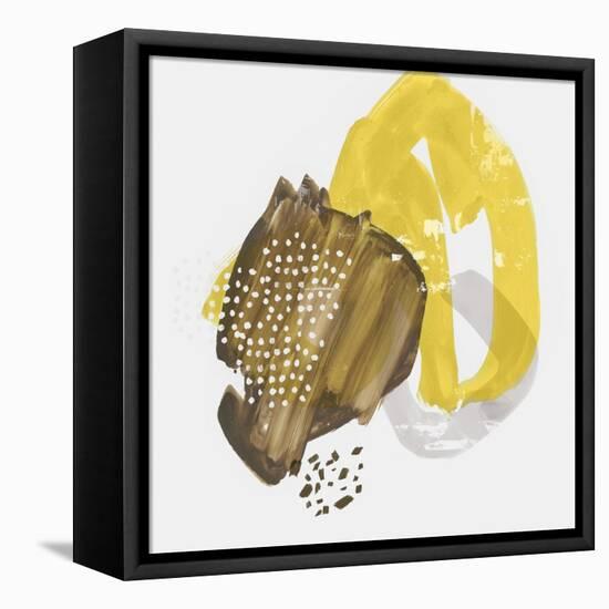 Painted Yellow I-PI Studio-Framed Stretched Canvas