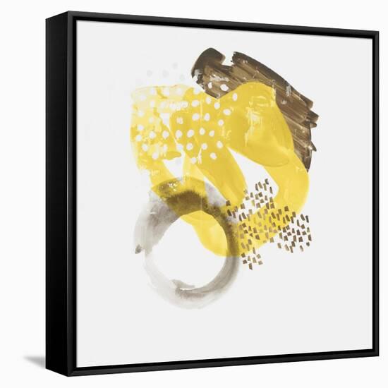 Painted Yellow II-PI Studio-Framed Stretched Canvas