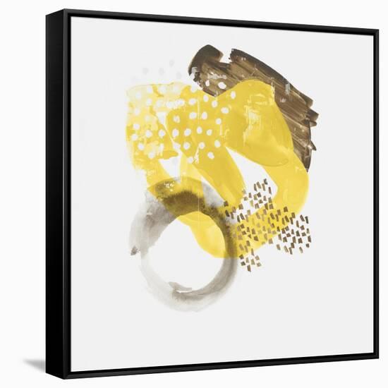 Painted Yellow II-PI Studio-Framed Stretched Canvas