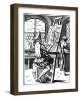 Painter, 16th Century-Jost Amman-Framed Giclee Print