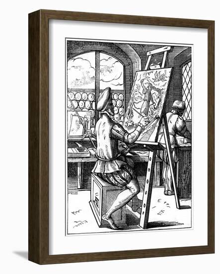 Painter, 16th Century-Jost Amman-Framed Giclee Print