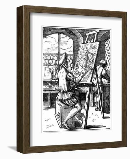 Painter, 16th Century-Jost Amman-Framed Giclee Print