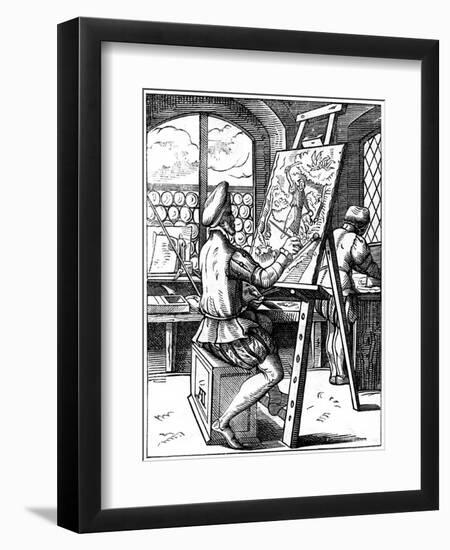 Painter, 16th Century-Jost Amman-Framed Giclee Print