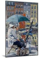 Painter and His Wife, Honfleur-Rosemary Lowndes-Mounted Giclee Print