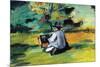 Painter at Work-Paul C?zanne-Mounted Premium Giclee Print