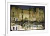 Painter is Reflected in River or Canal at Martigues, a Mediterranean Fishing Village-Walter Sanders-Framed Photographic Print