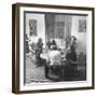 Painter Jackson Pollock Visiting with Guests-Martha Holmes-Framed Premium Photographic Print